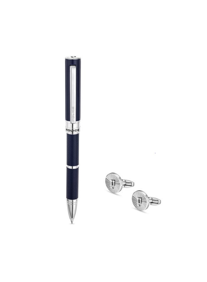 POLICE Segoe Pen & Cufflinks Gift Set for Men - Image 1